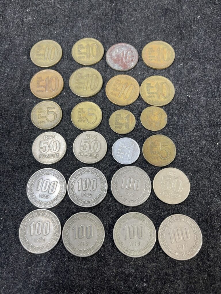 Read more about the article Assorted Early South Korea Coins Lot High Value