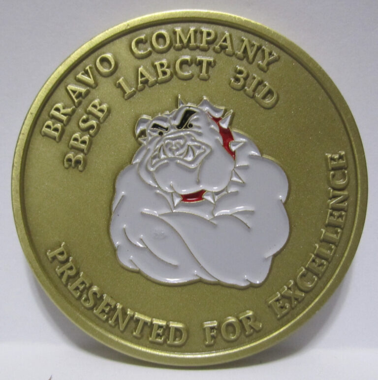 Read more about the article UGA UNIVERSITY OF GEORGIA BULLDOGS FOOTBALL FORT STEWART GA COIN 3BSB 1ABCT 3ID