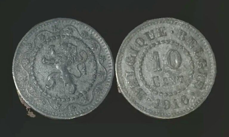Read more about the article Belgium 🇧🇪 1916 10 Centimes (WWI German Occupation) NICE COIN! Combined Shpg!