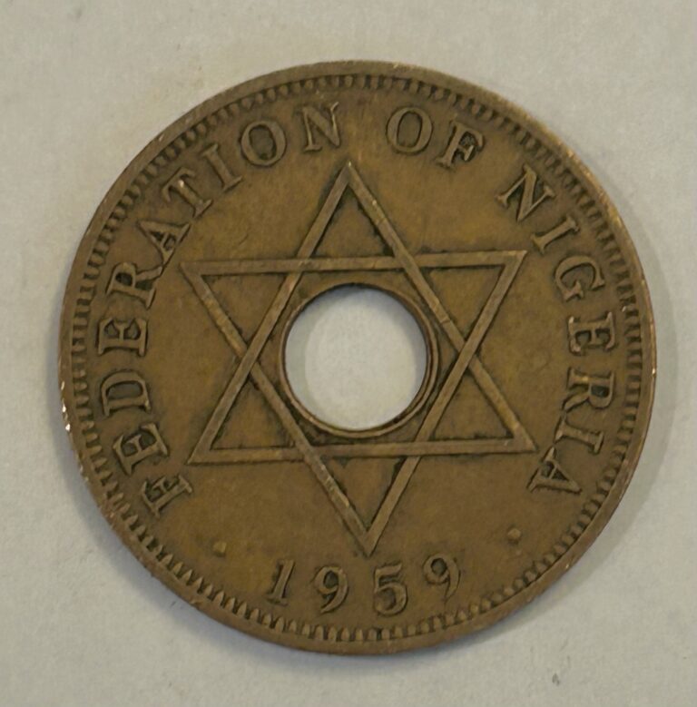 Read more about the article NIGERIA ONE PENNY 1959 OLD COIN