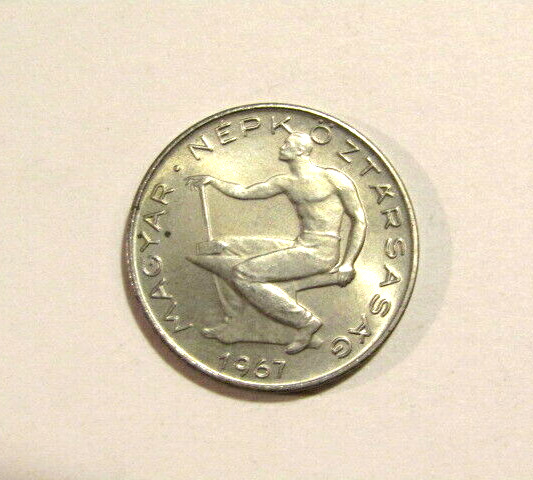 Read more about the article Hungary 1967 50 Filler Proof Restrike Coin