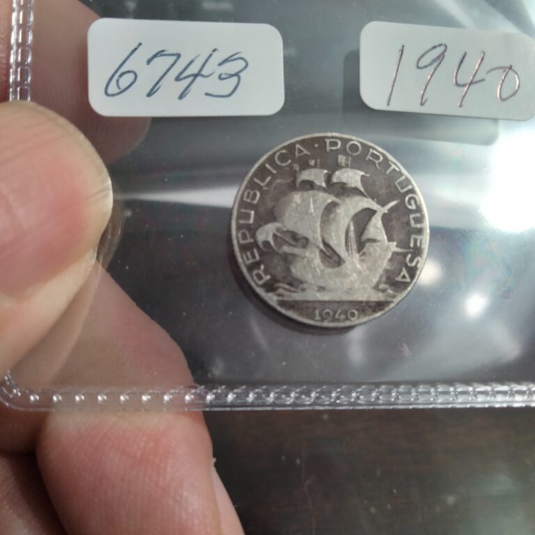 Read more about the article 1940 PORTUGAL 2.5 ESCUDOS SILVER COIN