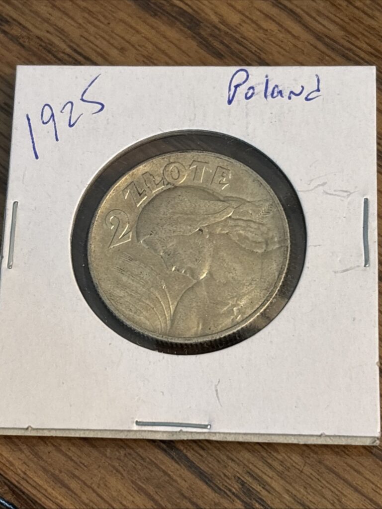 Read more about the article 1925 Poland 2 Zlote Silver Coin