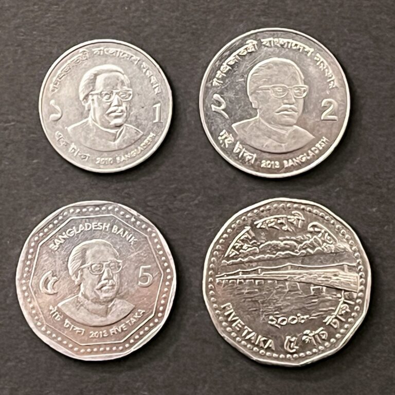 Read more about the article BANGLADESH – Set of four coins