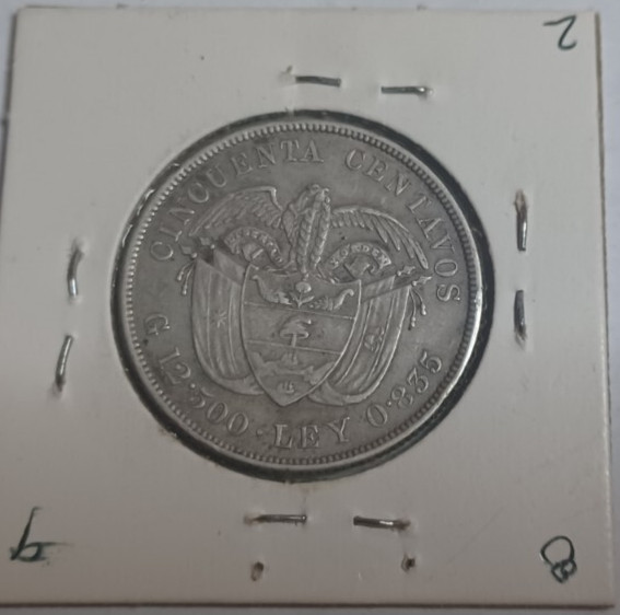 Read more about the article 1892 Colombia .835 Silver Coin 50 Centavos