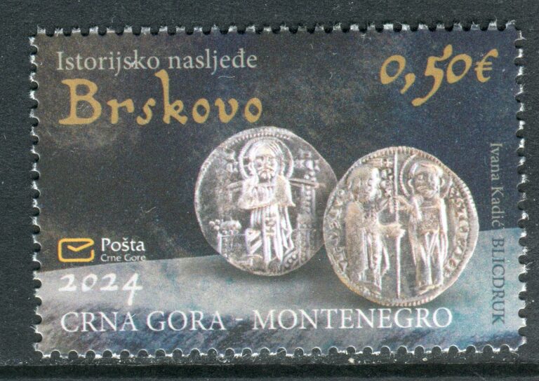 Read more about the article 398 – MONTENEGRO 2024 – Historic Coins from Brskovo – MNH