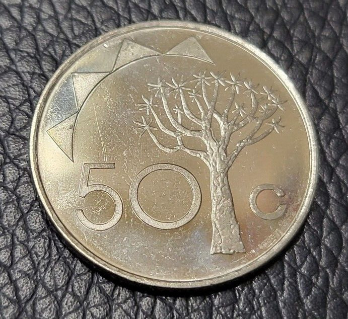 Read more about the article 1993 Namibia 50 Cents Coin