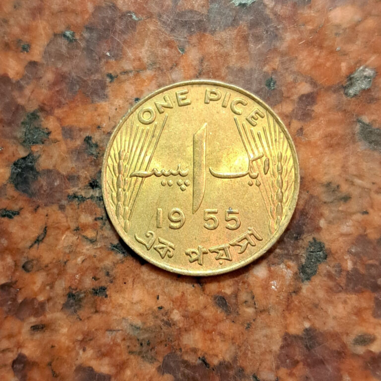 Read more about the article 1955 PAKISTAN ONE PICE COIN – #B6076