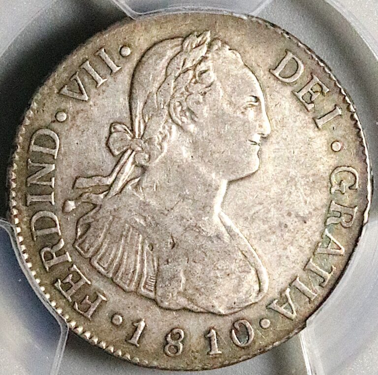 Read more about the article 1810 PCGS VF 35 Guatemala 2 Reales Colonial Spain Ferdinand VII Coin (25050401R)