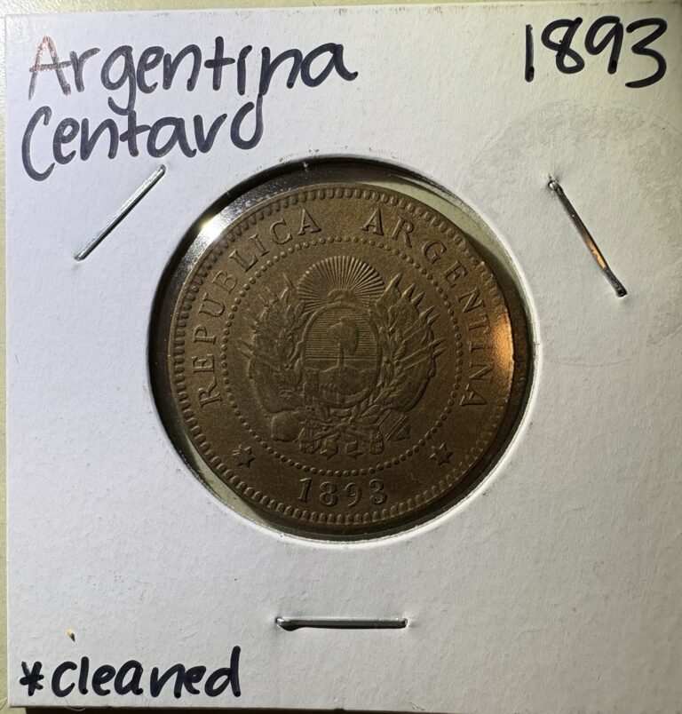 Read more about the article 1893 Argentina 1 Centavo Coin