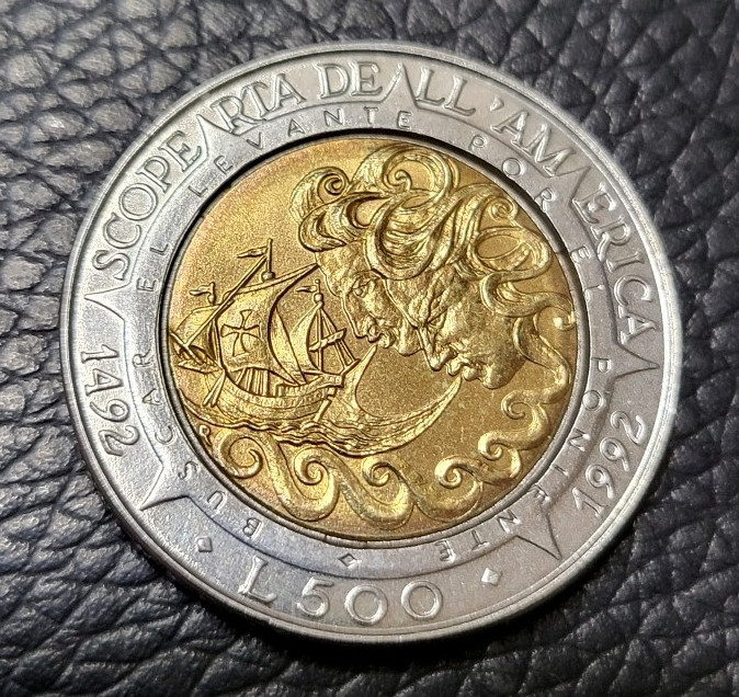 Read more about the article 1992 San Marino 500 Lire Coin