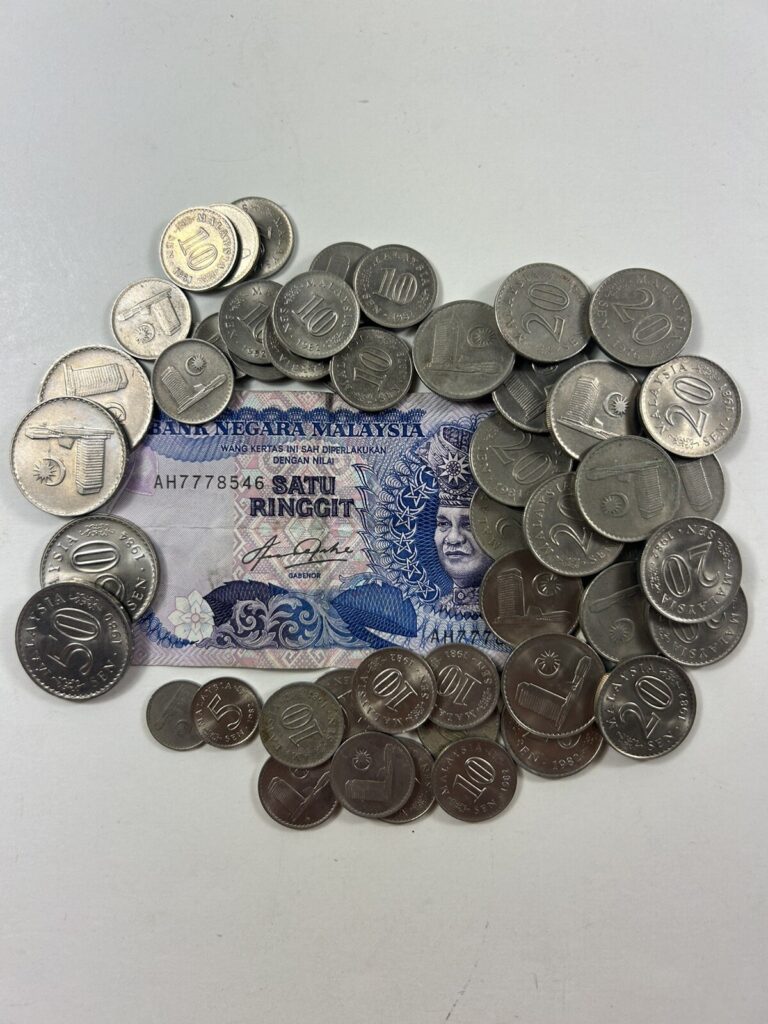 Read more about the article Lot of Coins Currency of Malaysia 49 Coins 1 Bill