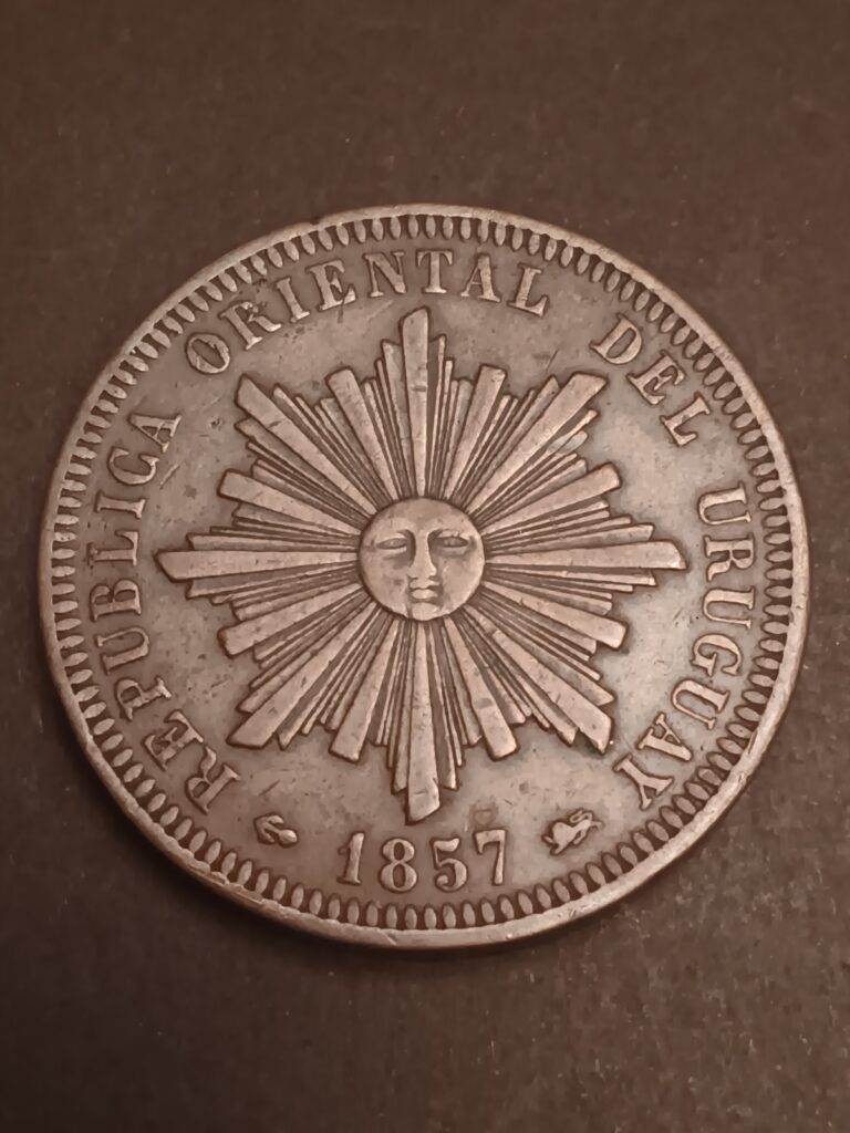 Read more about the article 1857 D Uruguay 40 Centesimos