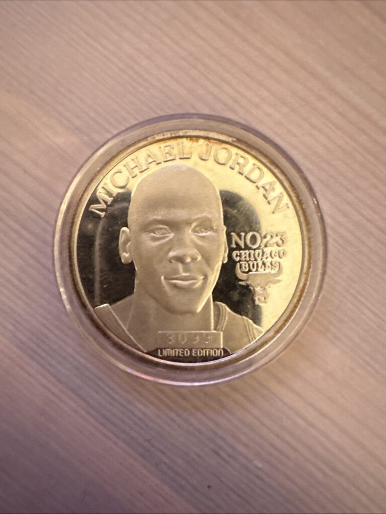 Read more about the article .999 Sterling Silver Michael Jordan Coin 1996 Upper Deck Limited 3099