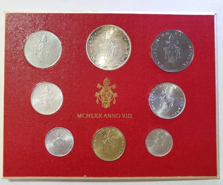 Read more about the article 1970 Vatican City Set With Silver Coin