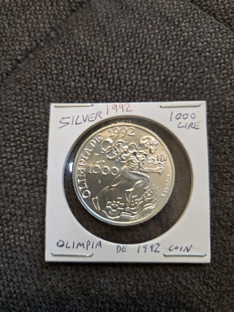 Read more about the article 1991 SAN MARINO silver coin 1000 Olympic Paralympics SPAIN Barcelona UNC