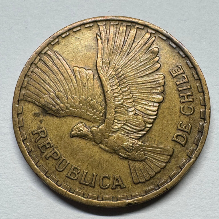 Read more about the article 1963 Argentina 10 Centesimos – Beautiful Coin – #B-088