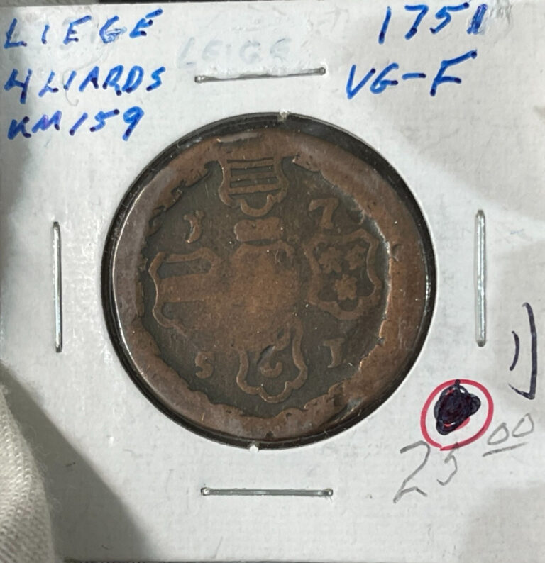 Read more about the article 1751 Belgium Liege 4 Liards Coin High Value