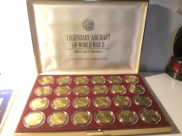 Read more about the article Legendary Aircraft of WW2 $10 Coin Collection Issued by Marshall Islands
