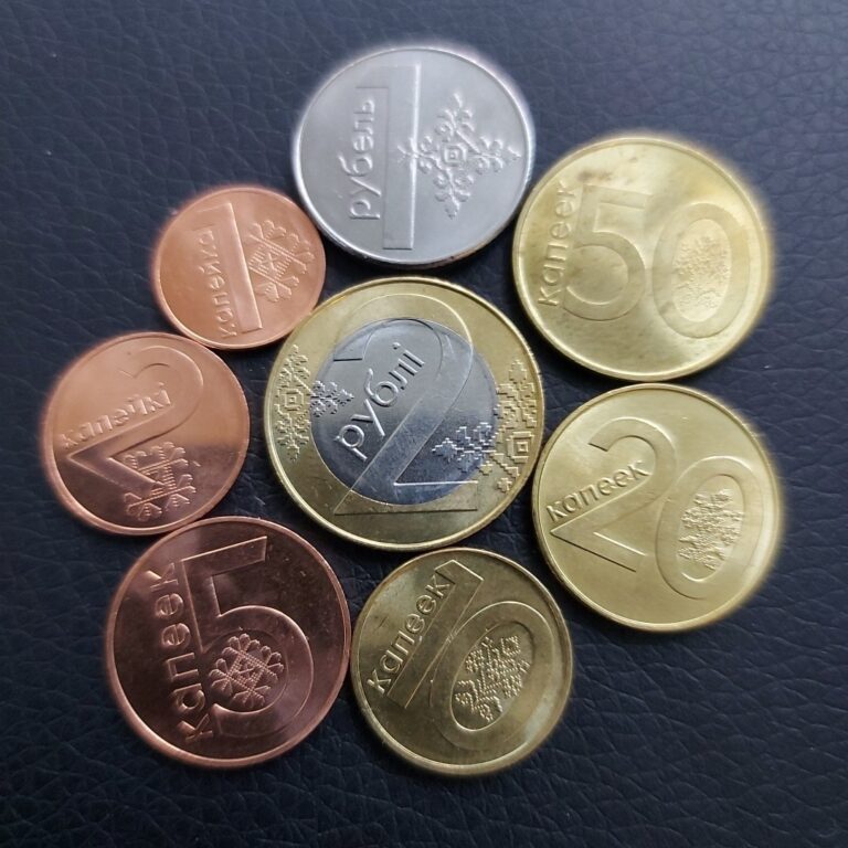 Read more about the article Belarus 2009 Coins Rubles Kopeks  lot/set 8 pcs.#522A