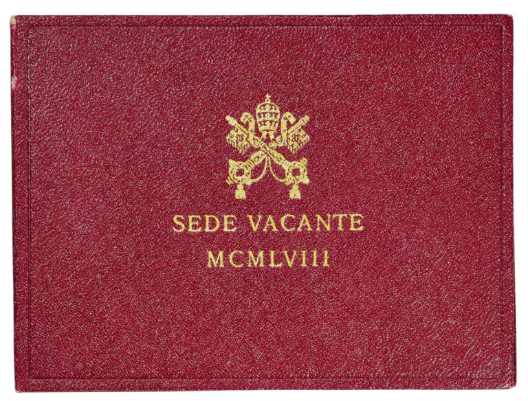 Read more about the article Vatican 1958 Sede Vacante Silver Coin 500 Lire in Folder