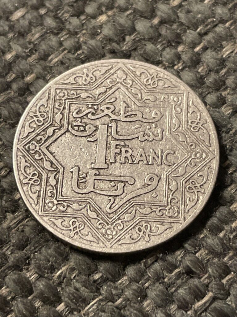 Read more about the article 1921 Morocco 1 Franc Coin