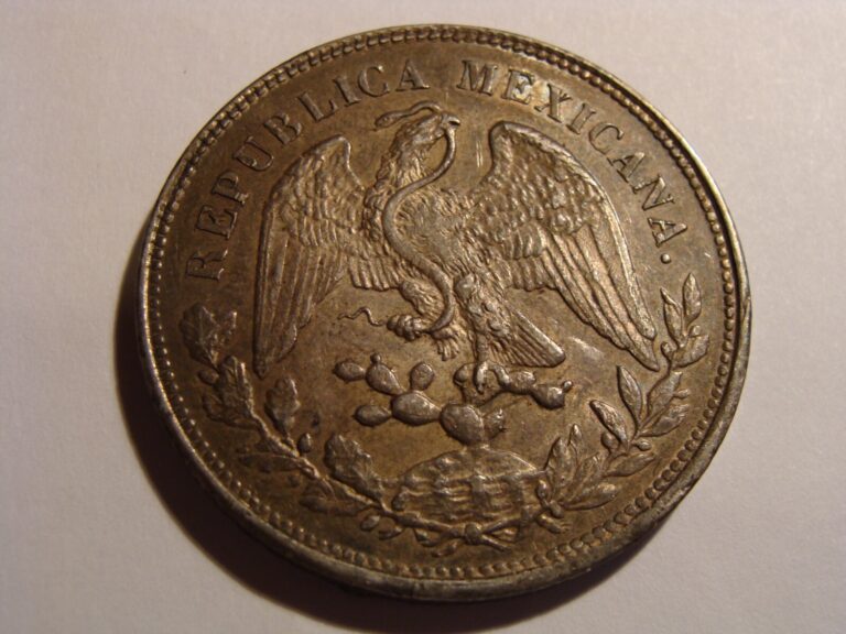 Read more about the article 1904 Zs Mexico Silver 1 Peso – XF/AU condition!