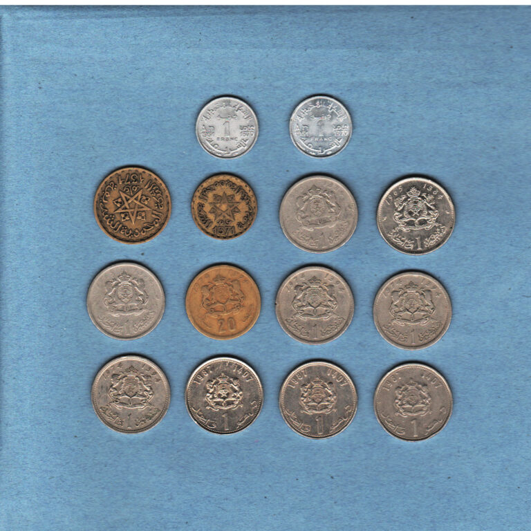 Read more about the article Morocco – Coin Collection Lot – World/Foreign/Africa