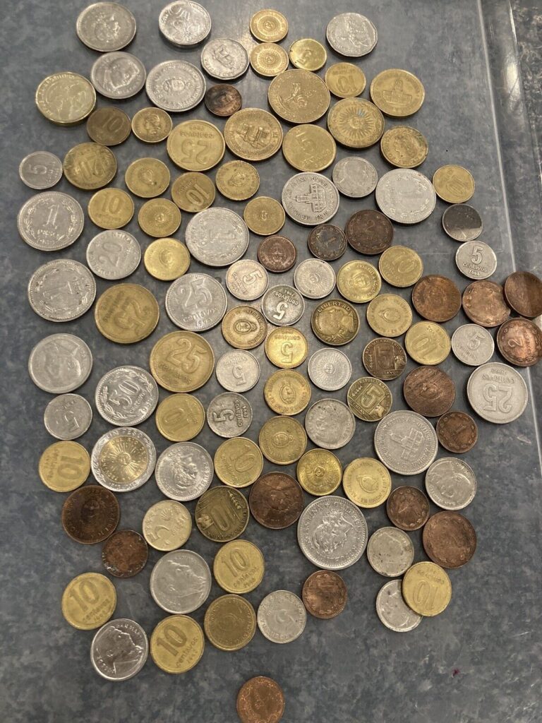 Read more about the article Argentina Coins  Grouping of Various  Circulated Coins From Argentina Aa