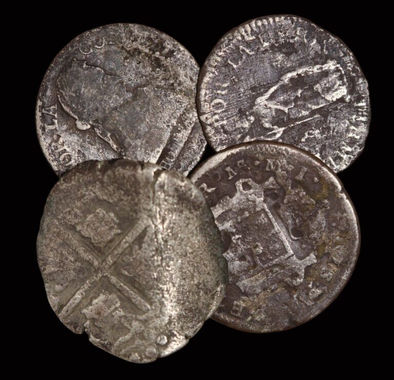 Read more about the article Bolivia Potosi Silver Lot 4 coins reale cob