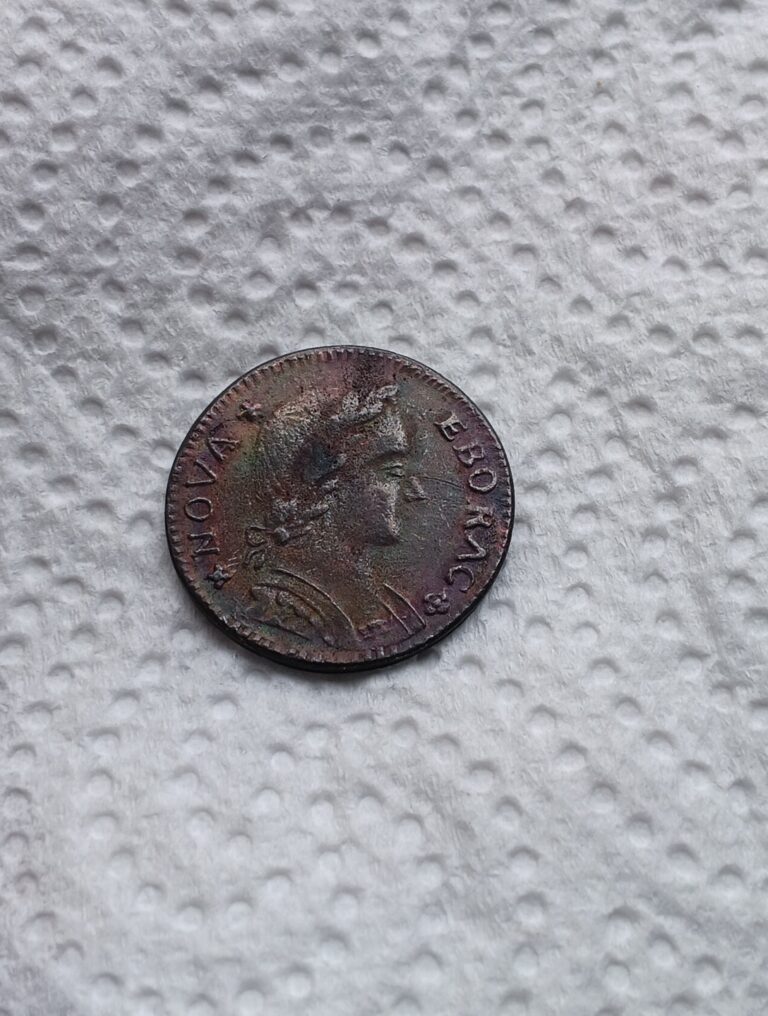 Read more about the article 1787 New York Nova Eborac Nice Details  Rainbow 🌈 Toned