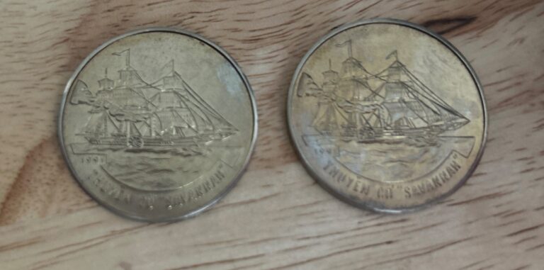 Read more about the article Vietnam 10 dong Boats of the World Savannah Ship coin 1991 (Lot of 2)