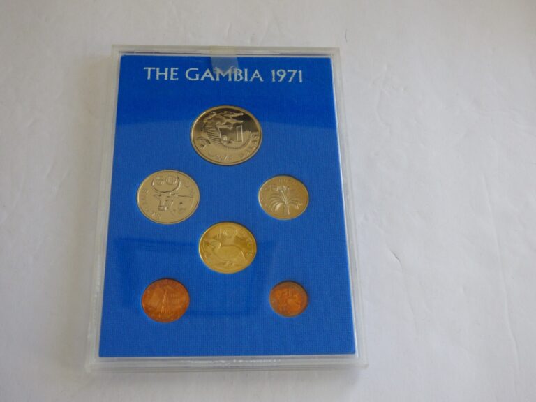 Read more about the article 1971 First Decimal Coinage of The Gambia 6-Coin Set