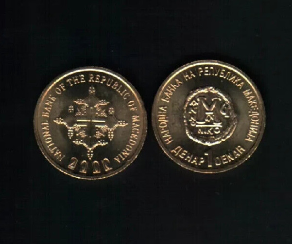 Read more about the article Macedonia 1 DINAR KM-27 2000 Year Christianity Commemorative Millennium UNC COIN