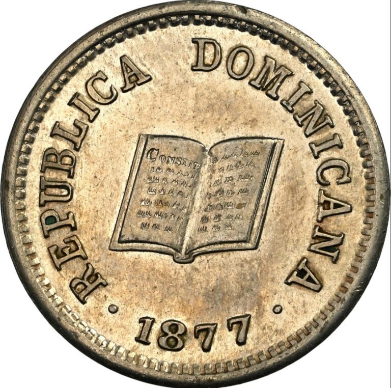 Read more about the article Dominican Republic 5c  1877