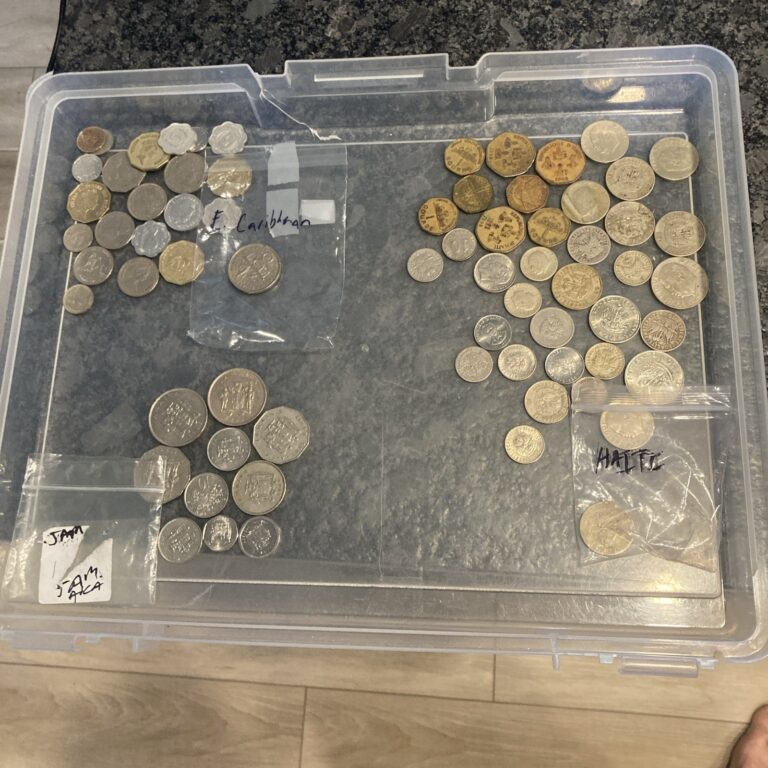 Read more about the article Mixed lot of Jamaican  Haitain And east Caribbean Coins. LotidML