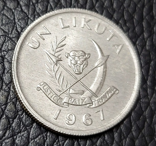 Read more about the article 1967 Republic of the Congo 1 Likuta Coin