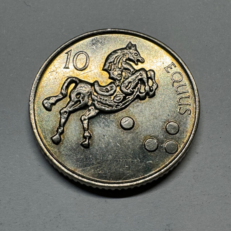 Read more about the article 2004 Slovenia 10 Tolarjev – Beautiful Coin – #A-011