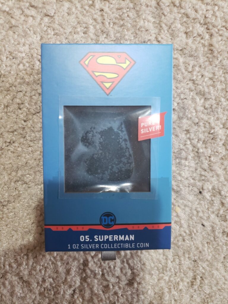 Read more about the article 2020 Superman Chibi Coin DC Comics New Zealand Mint (1oz .999 Silver)