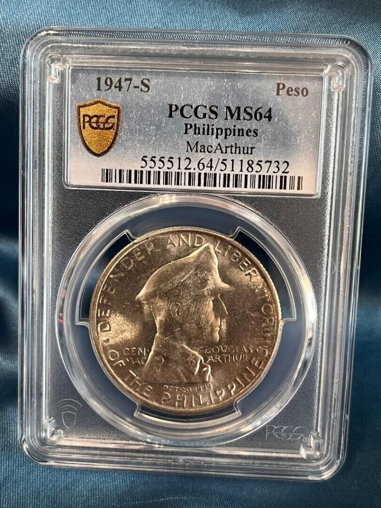 Read more about the article Philippines – 1947 S – Mac Arthur – PCGS MS64