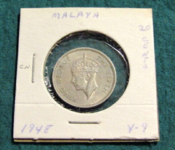 Read more about the article 1948 Malaya 20 Cents Coin