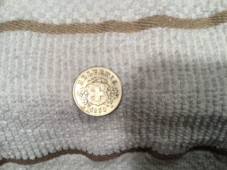 Read more about the article 1850 Swizerland Swiss 20 Rappen Coin