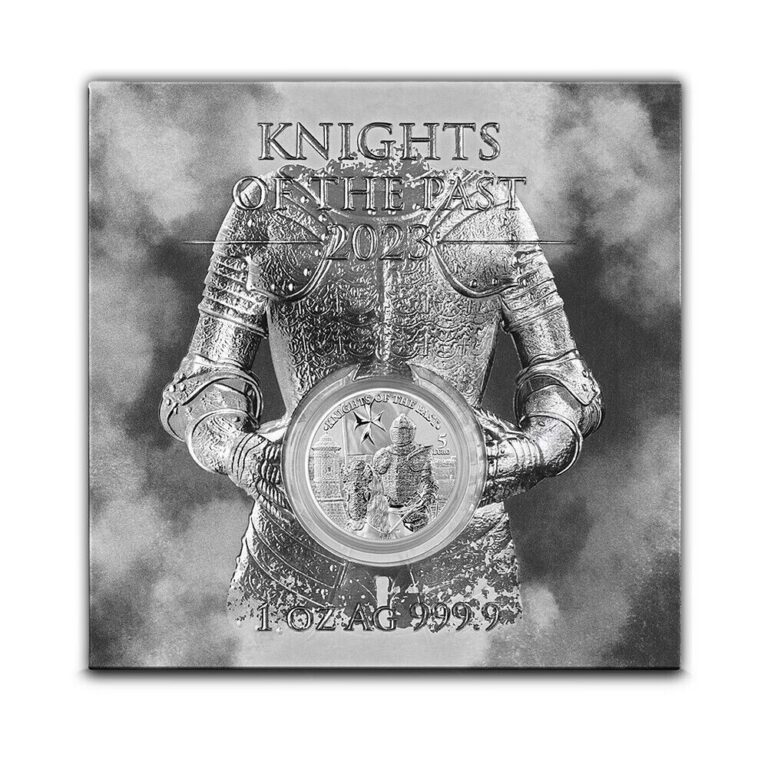 Read more about the article 2023 Malta Knights of the Past 1 oz .999 Fine Silver Coin in Card and COA