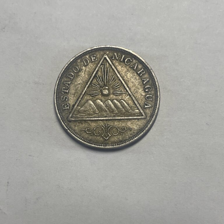 Read more about the article 1898 NICARAGUA 5 CENTAVOS KM-8 – LN365