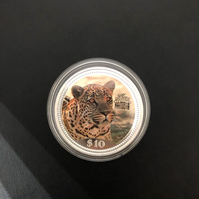Read more about the article 1995 Republic of Namibia 10 Dollar Silver coin T81/4B
