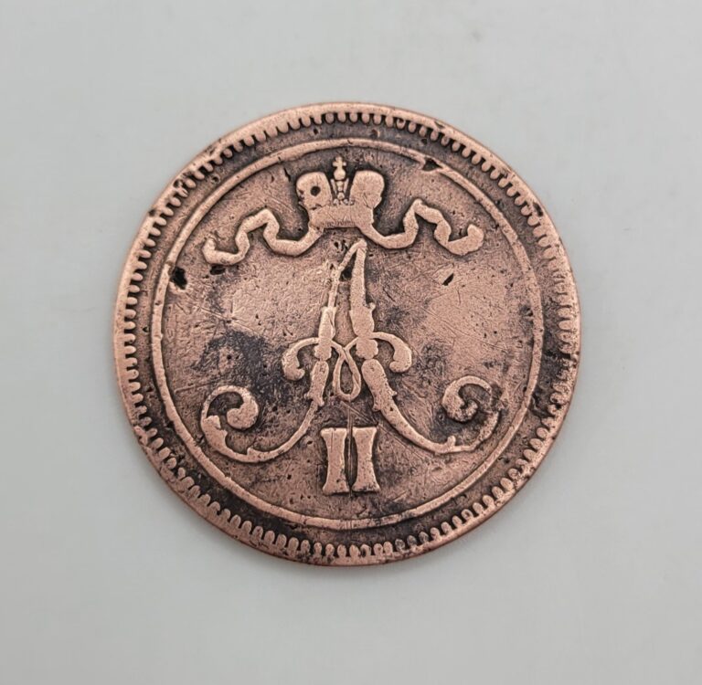 Read more about the article elf Finland Under Russia 10 Pennia 1867