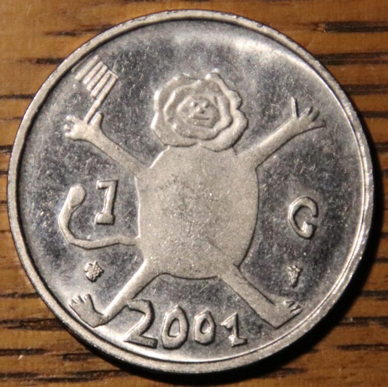 Read more about the article 2001 Netherland One Gulden Coin Nice Higher Grade