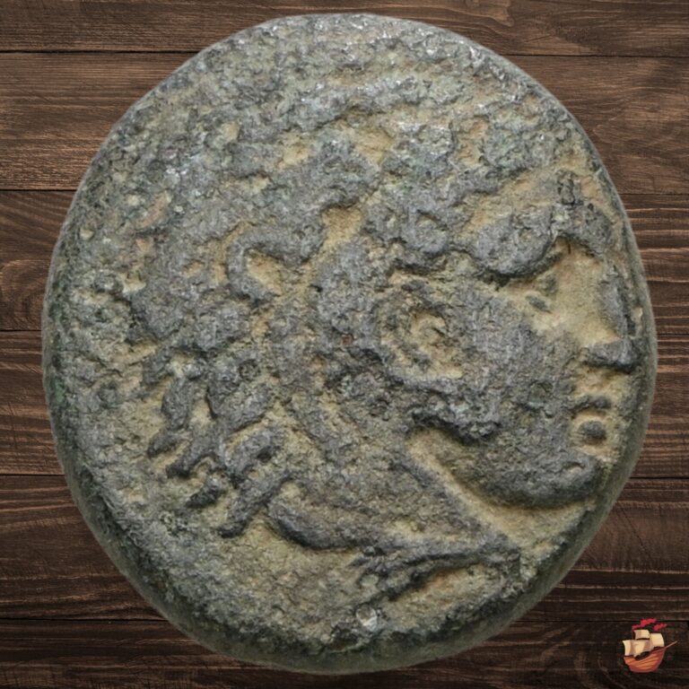 Read more about the article Ancient Greek Coin – Macedon Macedonia – Alexander the Great (336-323 BC) @A162