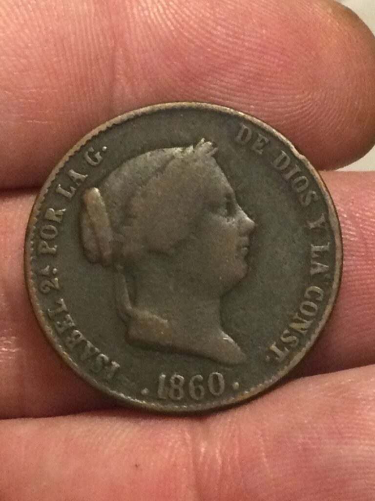 Read more about the article 1860 Spain 25 Centimos