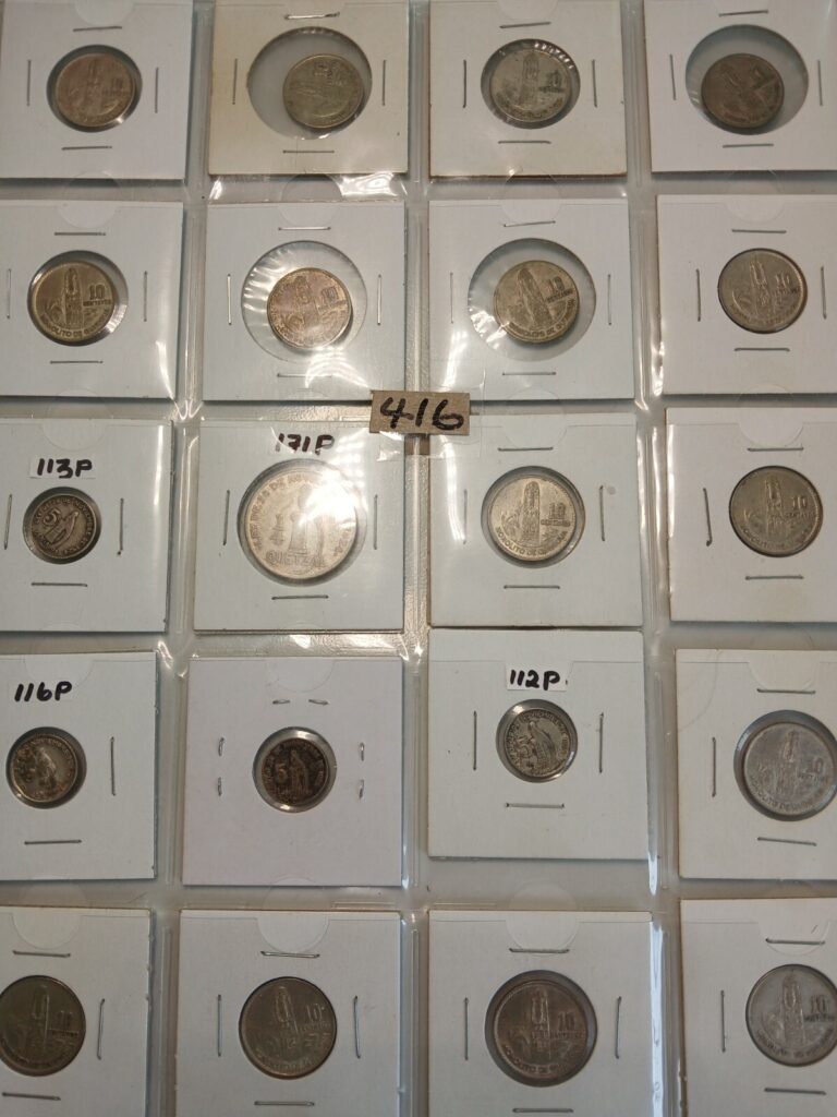 Read more about the article silver 0.720 Guatemala lot of 20 coins